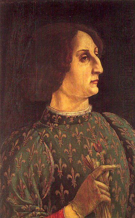 Galeazzo Maria Sforza, Pollaiuolo, Piero